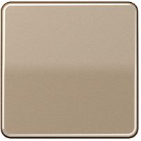 Лицевая панель Jung CD500 для 1-кл. выключателя светлая бронза картинка